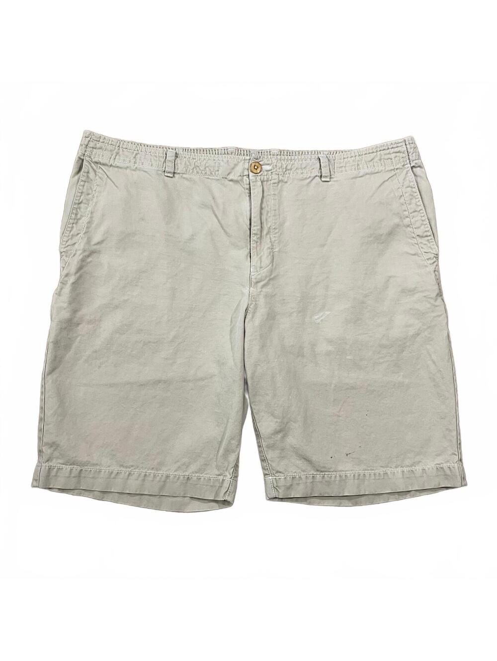 Tommy Bahama Mens Cotton Linen Blend Khaki Shorts Size 2XL